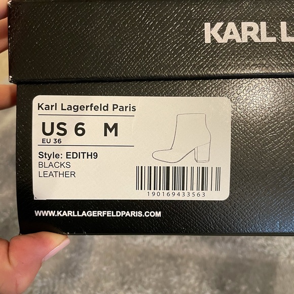 Karl Lagerfeld Black boot - Picture 6 of 6